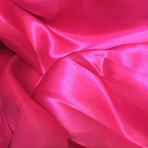 BACKGARDEN Girl Children Color Stretched Waist Performance Circle Skirt Belly Dance Dress (L, Rose red)