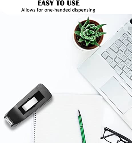 MARKQ Desk Tape Dispenser, Non-Skid Base Tape Roll Dispenser for School, Home, Office