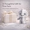 AURORA, 61463, BT21 Official Merchandise, Van Soft Toy, Small, Grey & White