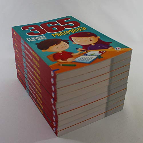 Kit 10 Livros | 365 Atividades Para Treinar Matemática