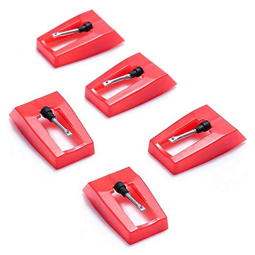 Ersättning skivspelare nål vinyl skivor skivspelare nål skivspelare ersättning nål för de flesta skivspelare fonograf, vinyl skivspelare, ljud skivspelare, 5 stycken