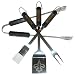 NFL New Orleans Saints 4-Piece Barbecue Set
