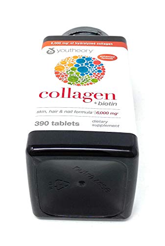 Youtheory Collagen Advanced Formula Tablets, 5 Pack (390 Tablets) #TOP6