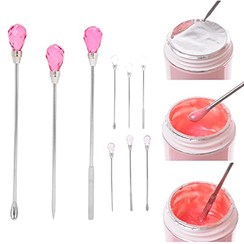 Set 3 Piezas Herramientas Nail Art Acero Inoxidable miniatura 5