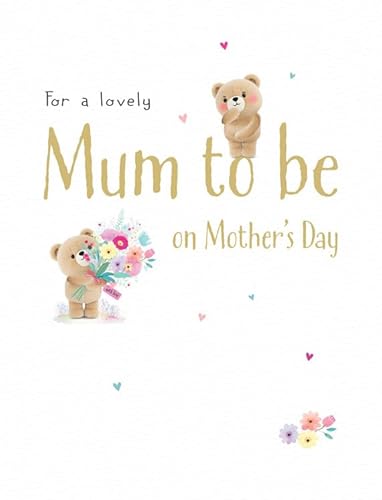 Mother's Day Card, To a Lovely Mum to Be - 8 x 6 inches - Piccadilly Greetings
