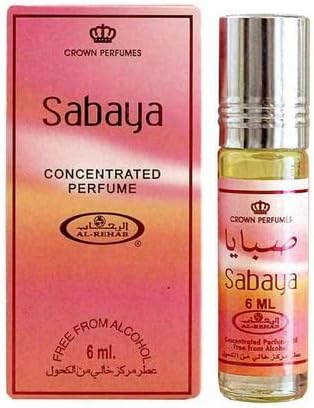 # New Sabaya Attar Long Lasting Long Lasting 6ml, 0.2 Fl Oz (Pack of 1)