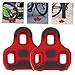 HEMOTON 1Pair Durable TPU Bike Cleats for Mountain Road Bicycles Secure Slip Resistant Design for Enhanced Riding Experience Versatile Compatibility with All Bike Types