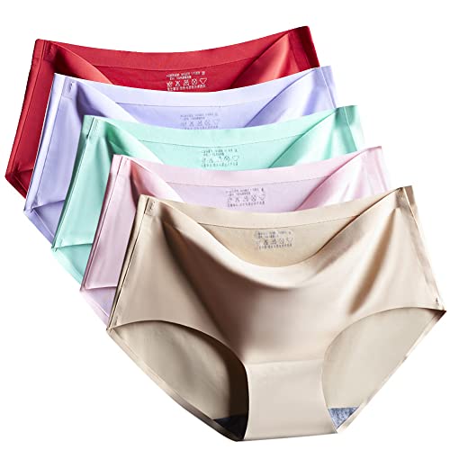 سراويل داخلية لانجري للنساء بدون درز خياطة - Large