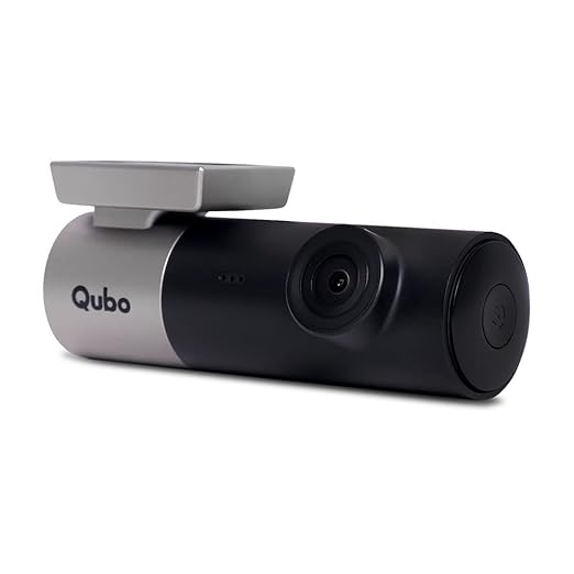 Qubo Car Dash Camera Pro (with GPS Log) Dash Cam from Hero Group Made