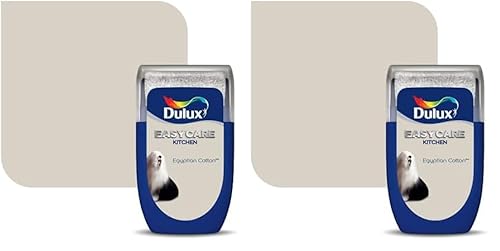 Dulux Easycare Kitchen Tester Paint, Egyptian Cotton, 30 ml (Pack of 2)