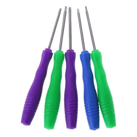 huihuay 5 in 1 Torx Magnetic Screwdriver Set Hand Tools Repair Open Kit T2 T3 T4 T5 T6 Cover