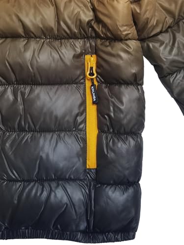Krumba Boys Puffer Waterproof Lightweight Zip Padded Hood Jacket3