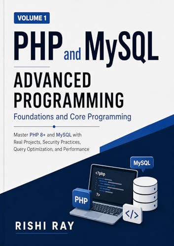 PHP & MySQL Advanced Programming (Volume 1): Foundations, Core Programming, Security, and Projects: Master PHP 8+ and MySQL with Real Projects, Security ... (PHP and MySQL Advanced Programming Series)