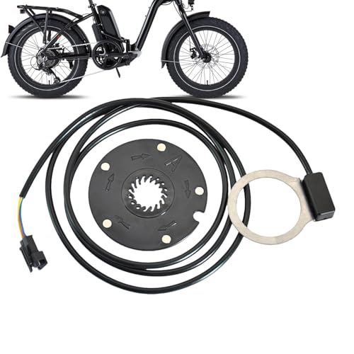 Sensor de asistencia de pedal para bicicletas eléctricas, accesorios de pedal de repuesto para bicicletas eléctricas, kit de piezas de bicicletas inteligentes con múltiples imanes