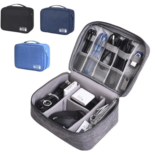 Bolsa armazenadora de cabos, para notebooks, transporte de carregadores, bolsa de viagem - TYDA (PRE
