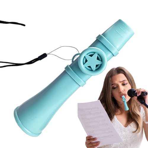 Kazoo para adultos, ligero kazoo con boquilla de calidad alimentaria, juguete musical antideslizante y cómodo para la práctica diaria, excursiones al aire libre, fiestas y acompañamiento