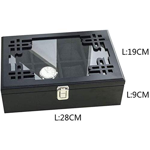 Boîte en bois créative rétro Dravar avec compartiments pour montres