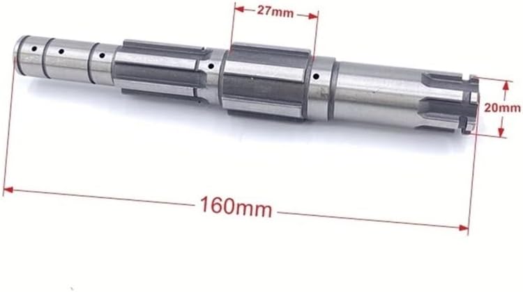 Motorcycle Engine drive shaft sprocket output shaft Fit For YA 125cc YBR125 YB125 XTZ125 TTR-125 YBR 125