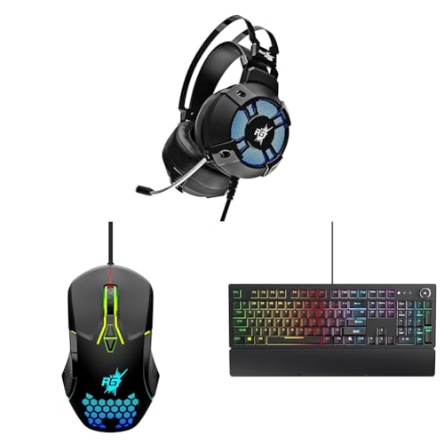 Image of Redgear Cosmo 7,1 USB Gaming Wired Over Ear Headphones with Mic with Virtual Surround Sound,50Mm Dri