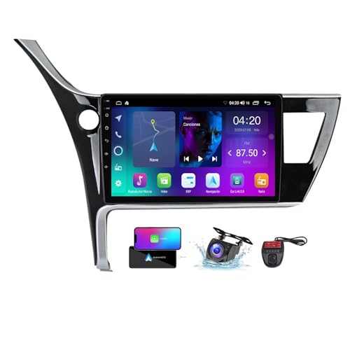 Autoradio Android 13 Toyota Auris pour remplacer votre système d'origine par Carplay
