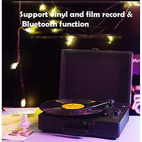 Tourne-disque pour tourne-disque, phonographe avec Bluetooth sans fil 4.2, phonographe portable avec haut-parleurs intégrés, prise en charge 7/10 - Les Beatles, Paul McCartney, John Lennon, RIngo Starr, George Harrison Tourne-disque pour tourne-disque, phonographe avec Bluetooth sans fil 4.2, phonographe portable avec haut-parleurs intégrés, prise en charge 7/10 – Image 7