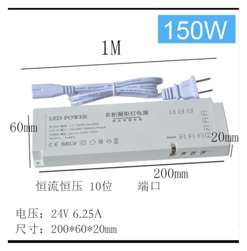 Éclairage LED induction armoire et cave à vin 24V 150W multifonction