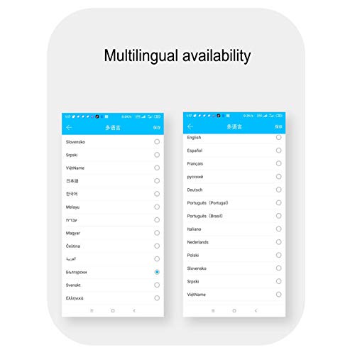 Mothinessto Fechadura de porta inteligente, bloqueio de senha evita espiar métodos de abertura de 5