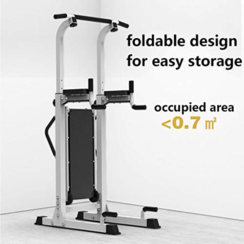 YOT-Power-Tower-with-Bench-Pull-Up-Bar-with-Elbow-Support-Height-Adjustable-Dip-Stand-Station-for-Home-Gym-Strength-Training-Workout-Equipment-660LB-Max-Capacity