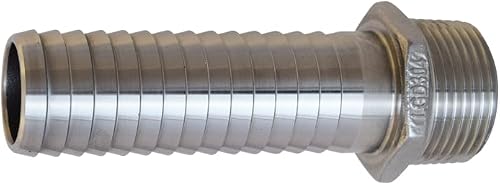 Legend Valve 312-026SS 1-1/4 SS EXTRA LONG MALE ADAP Model 304 SS XL INS x MNPT 