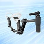 Gunstock for Quest2, Compatible with VR Quest2 Controller Grips for Enhance Stability and Control Magnetic Stock Rifle Adapter (Black)