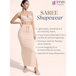 Fish cut saree shapewear petticoat for modern look