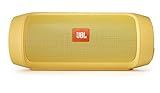 JBL Charge 2+ Splashproof Portable Bluetooth Speaker (Yellow)