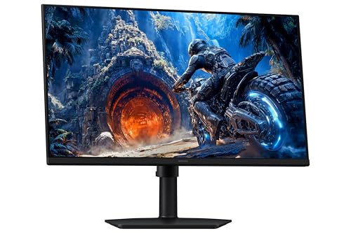 Image of Samsung Odyssey G4 Flat Monitor 27 Inch FHD (1,920 x 1,080 Resolution), 300 Hz, IPS Panel, 1ms(GTG), Display Port, HDMI, Headphone Jack, FreeSync & G-Sync (LS27HG400EWXXL, Black)