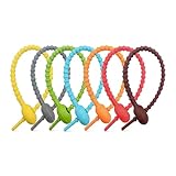 7PCS Silicone Tie Set Reusable Strap Clips for Bag Seal Cable Organizer Flexible Household Storage Tool
