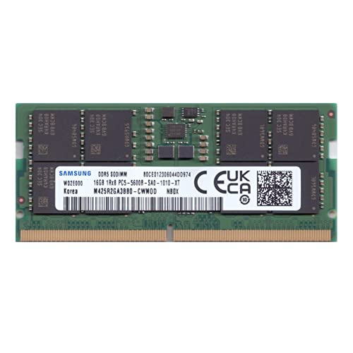 Samsung 16GB SODIMM DDR5 5600MHz 5600 PC5 1Rx8 SO-DIMM Laptop RAM Memory PC5-5600B-SA0-1010-XT