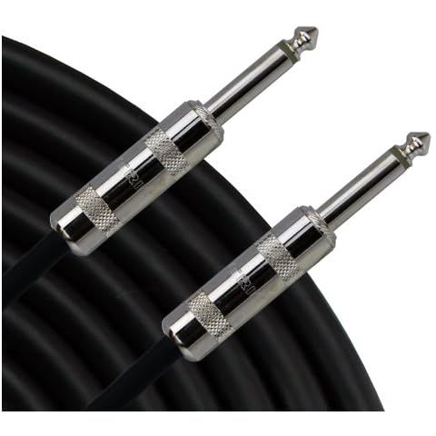 StageMASTER SEG-15 15-Feet Instrument 1/4-Inch Straight Each End Connector Low Noise Shielded Cable Cover