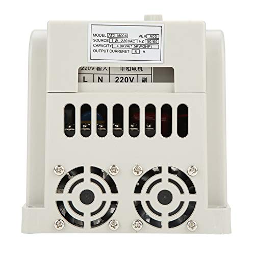 Invertisseur VFD AT2-1500X Variateur Fréquence Moteur Monophasé Régulateur Vitesse VFD - 5