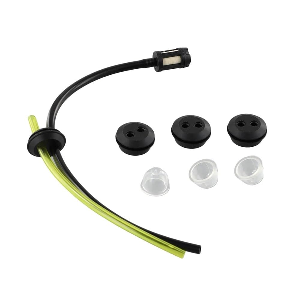 Niuxfouzljp One Color 3Pcs Filter Pipe Fuel Hoses With Gasket Primer Fit For Chain Saw Lawn Mower Garden Tool Lawnmower Parts
