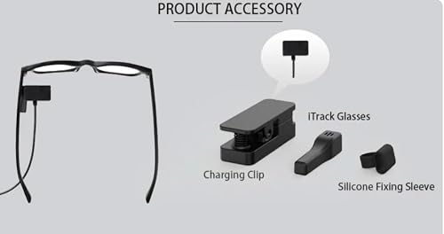 Oscanna Localisateur de lunettes, traceur, étiquette intelligente, compatible iOS et Android, batterie rechargeable, son de 85 dB, 29 x 9 x 8 mm 1,5 g – vue 7