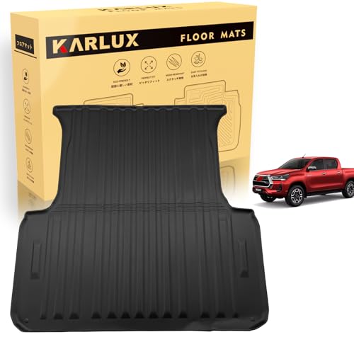 KARLUX �g���^ �n�C���b�N�X GUN125�̃��Q�b�W�}�b�g�B3D�J�[�}�b�g�͖h���E�h���E�h����TPE�f�ސ��BHILUX GUN125 2017�N9��~ ���s�ɍœK�����ꂽ�J�X�^���݌v�B (���Q�b�W�}�b�g)
