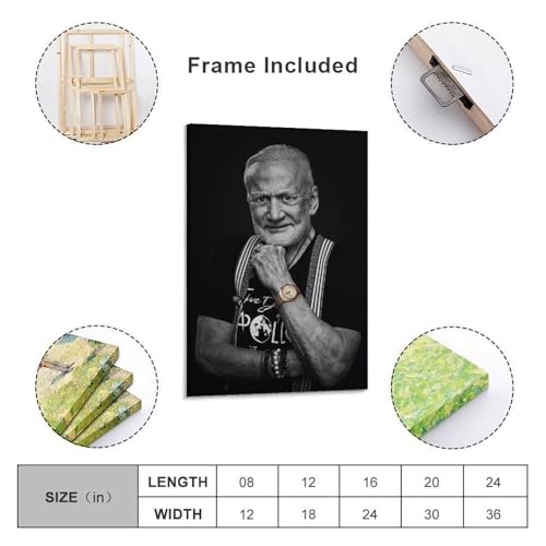 Poster Buzz Aldrin 1 deco murale de chambre spatiale 20x30