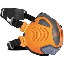 Klein Tools 60553 Reusable P100 Half-Mask Respirator with Replaceable Filters for Dust, Metal Fumes, and Oil Mist, S/M