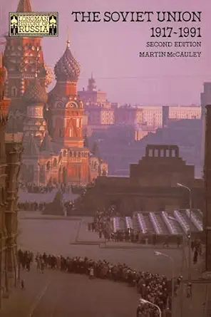 The Soviet Union 1917-1991 2nd Edition (Longman History of Russia) book cover