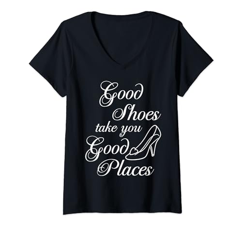 T-shirt Disney Cendrillon femme col V mode imprimé graphique