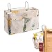 Poche de Chevet Suspendue, Organisateur de Chevet, Poche de Lit Organisateur, Motif Ananas Grande capacité Organisateur de Chevet Sac pour Lit Superposé, Dortoirs, Rails de Lit et Chaise