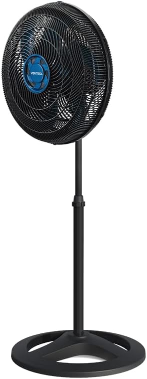 Ventisol Ventilador de Coluna Oscilante, Turbo 6 Pás Premium, Azul, 50cm, 127V