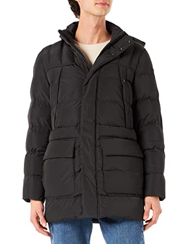Geox Men's M HILSTONE Jacket, Black, 54