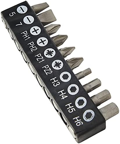 Rolson 28909 11 pc Offset Ratchet Screwdriver Set