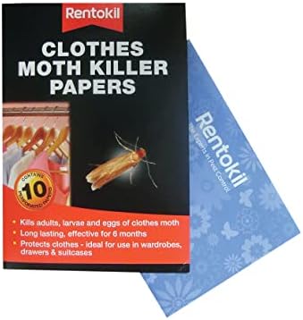 Rentokil Moth Killer Strips (10 Papers)