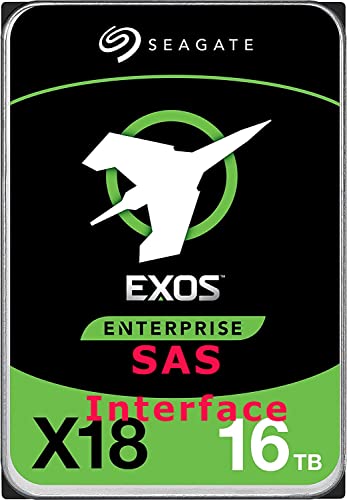 Seagate Exos X18 ST16000NM004J 16 TB Hard Drive - 3.5" Internal - SAS (12Gb/s SAS)